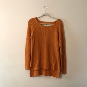 Orange Sweater